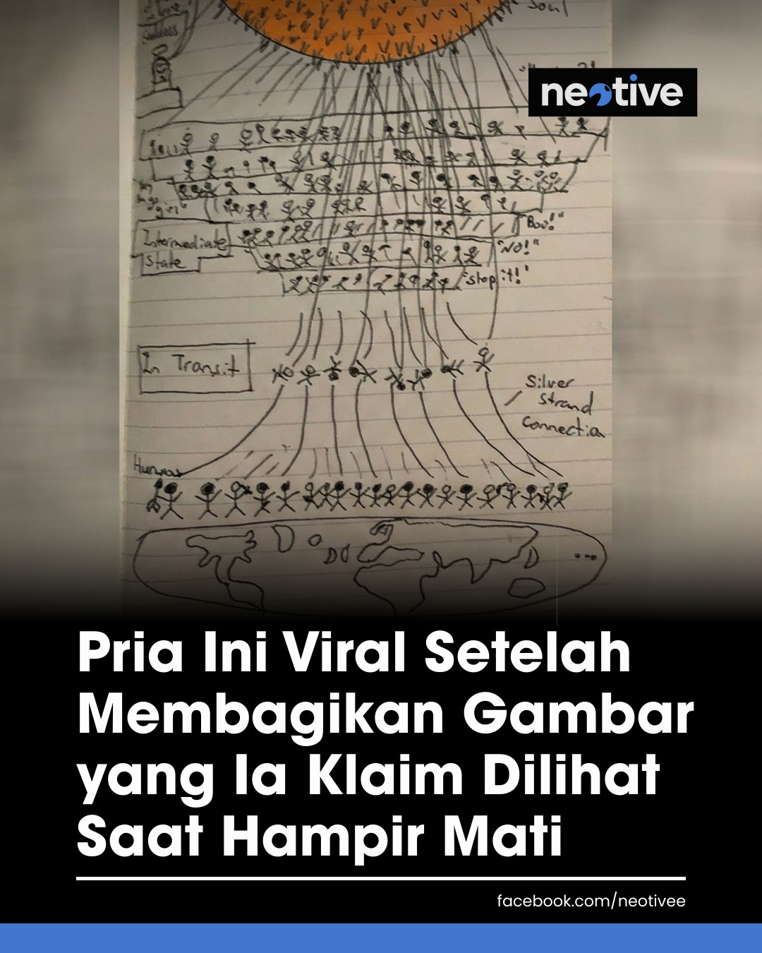 Everything is Connected: Gambaran Visual Pengalaman Dekat Kematian Yusuff Shakur