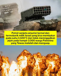 Laporan Konflik Gaza: Sorotan atas Klaim Penggunaan Senjata Termal dan Dampak Kemanusiaan