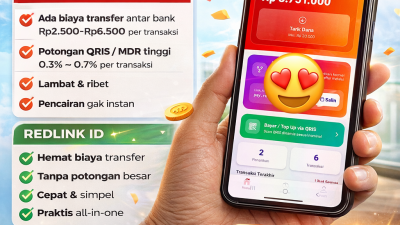 Redlink: Aplikasi Pembayaran Tanpa Biaya Admin, Alternatif QRIS yang Lebih Hemat