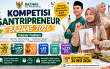 Kompetisi Santripreneur BAZNAS 2026 Dibuka, Peluang Emas Santri Kembangkan Bisnis Fashion