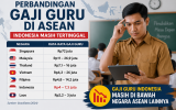 Perbandingan Gaji Guru di ASEAN Viral, Indonesia Disebut Masih Tertinggal
